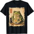 Grumpy Frog Ramen Graphics - Adult & Kids T-Shirts, Sweatshirts & Hoodies apparel design preview 1