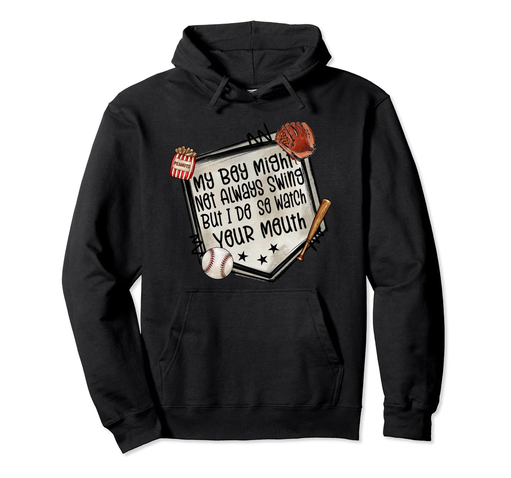 My Might Not Always Swing But I Do So Hoodie - Custom Art Print Unisex - T-Shirt, Sweatshirt, Hoodie