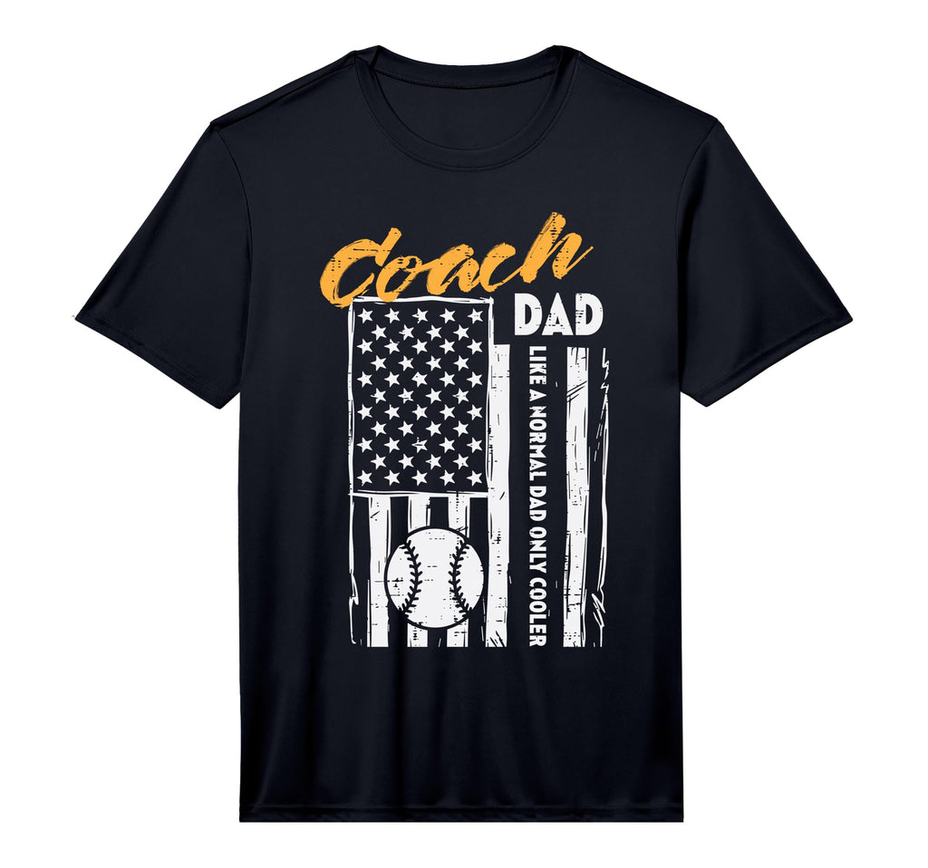 Mens Baseball Coach Dad Like Normal T-Shirt - Minimalist Print Unisex - T-Shirt, Sweatshirt, Hoodie
