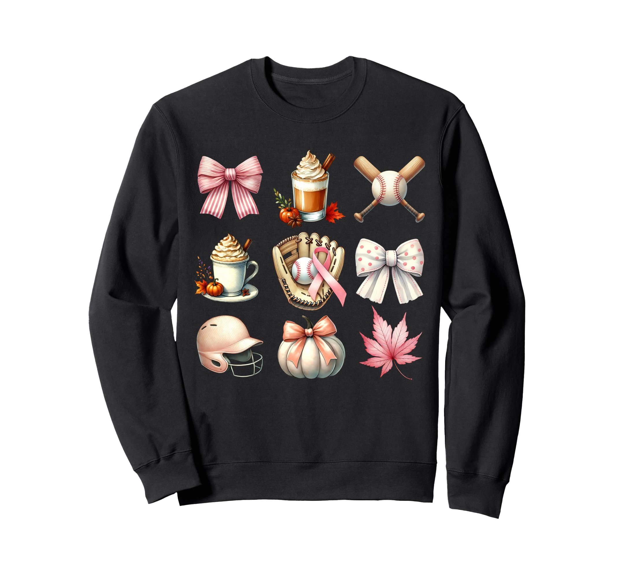 Coquette Fall Season Breast Sweatshirt - Aesthetic Graphic Men Women - T-Shirt, Sweatshirt, Hoodie