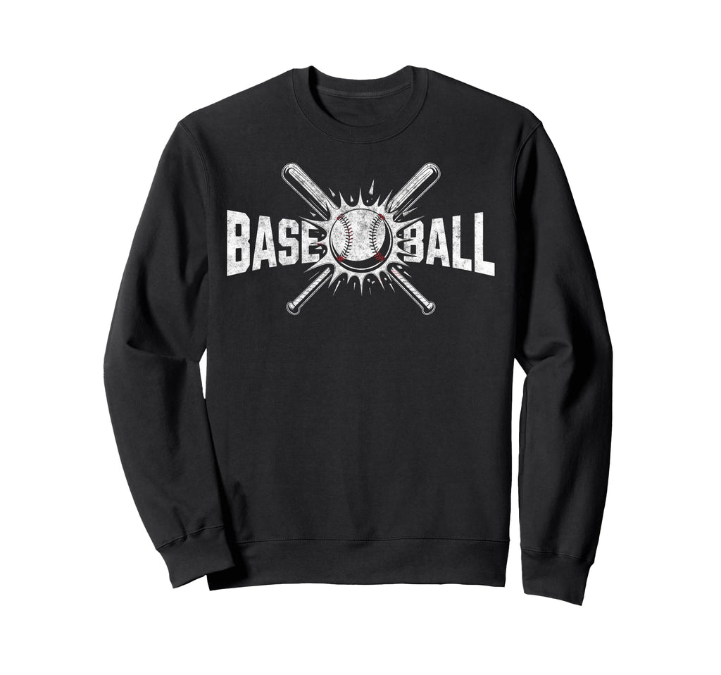 Baseball Ball Baseball Lover Player Sweatshirt - Aesthetic Graphic Unisex - T-Shirt, Sweatshirt, Hoodie