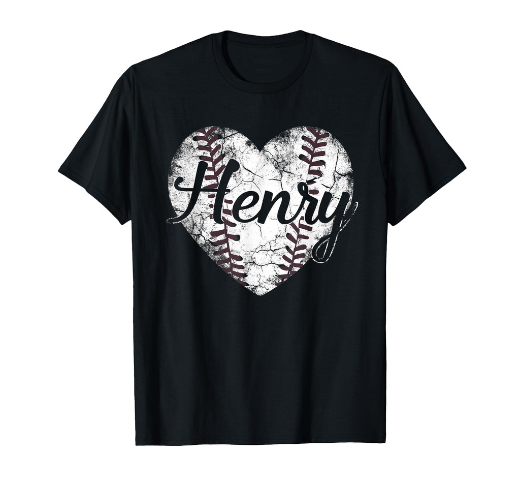 Henry Baseball Personalized Name Mom T-Shirt - Streetwear Style Unisex - T-Shirt, Sweatshirt, Hoodie