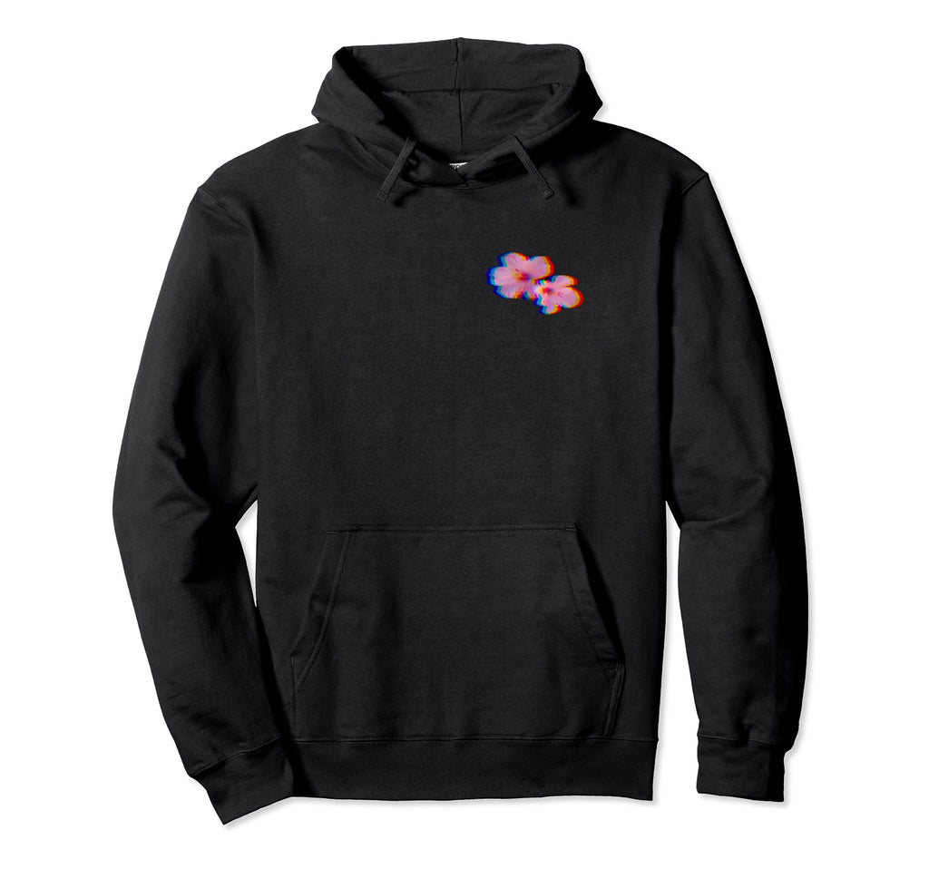 Aesthetic Vaporwave Flowers Hoodie - Graphic Print Unisex - T-Shirt, Sweatshirt, Hoodie