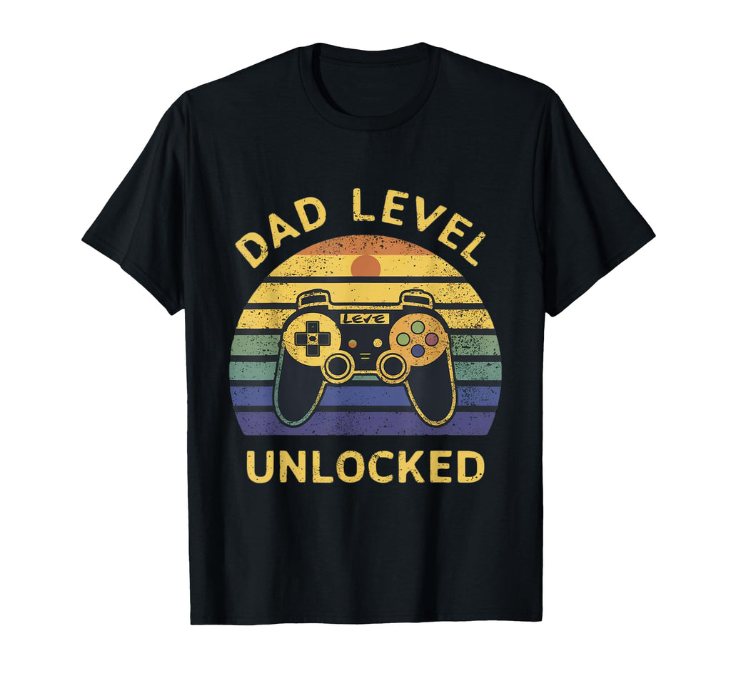 Dad Level Unlocked Funny New Dad Gifts T-Shirt - Graphic Print for Adults - T-Shirt, Sweatshirt, Hoodie