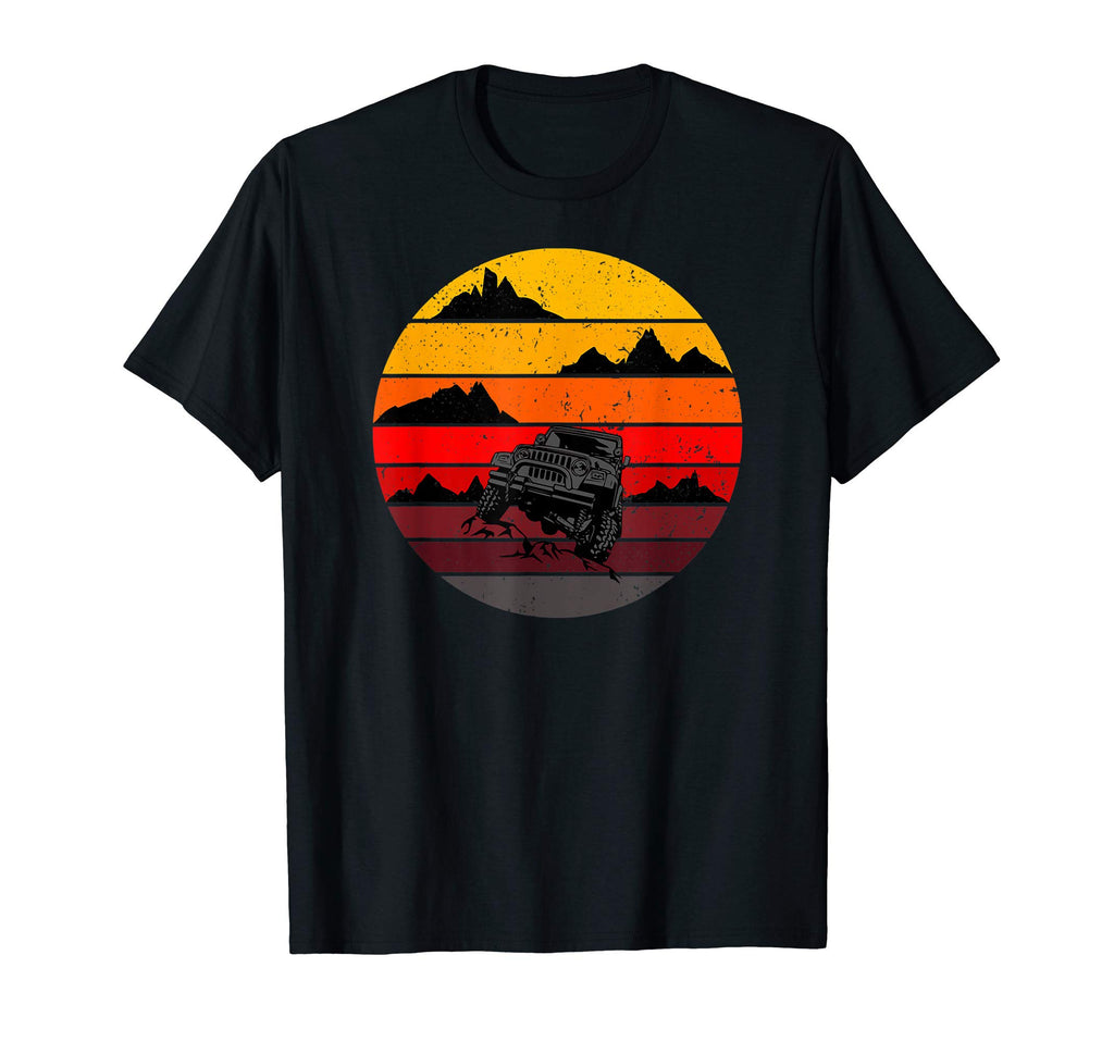 4X4 Sunset Off Road T-Shirt - Aesthetic Graphic for Adults - T-Shirt, Sweatshirt, Hoodie