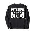 Baseball Pitcher Mom Baseball Sweatshirt - Casual Everyday Wear Men Women - T-Shirt, Sweatshirt, Hoodie