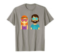 60S Pop Art Hippies Peace Love Gift T-Shirt - Unique Graphic Unisex - T-Shirt, Sweatshirt, Hoodie