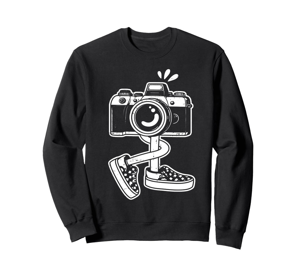 Funny Camera Costume Photographer Sweatshirt - Novelty Apparel Unisex - T-Shirt, Sweatshirt, Hoodie