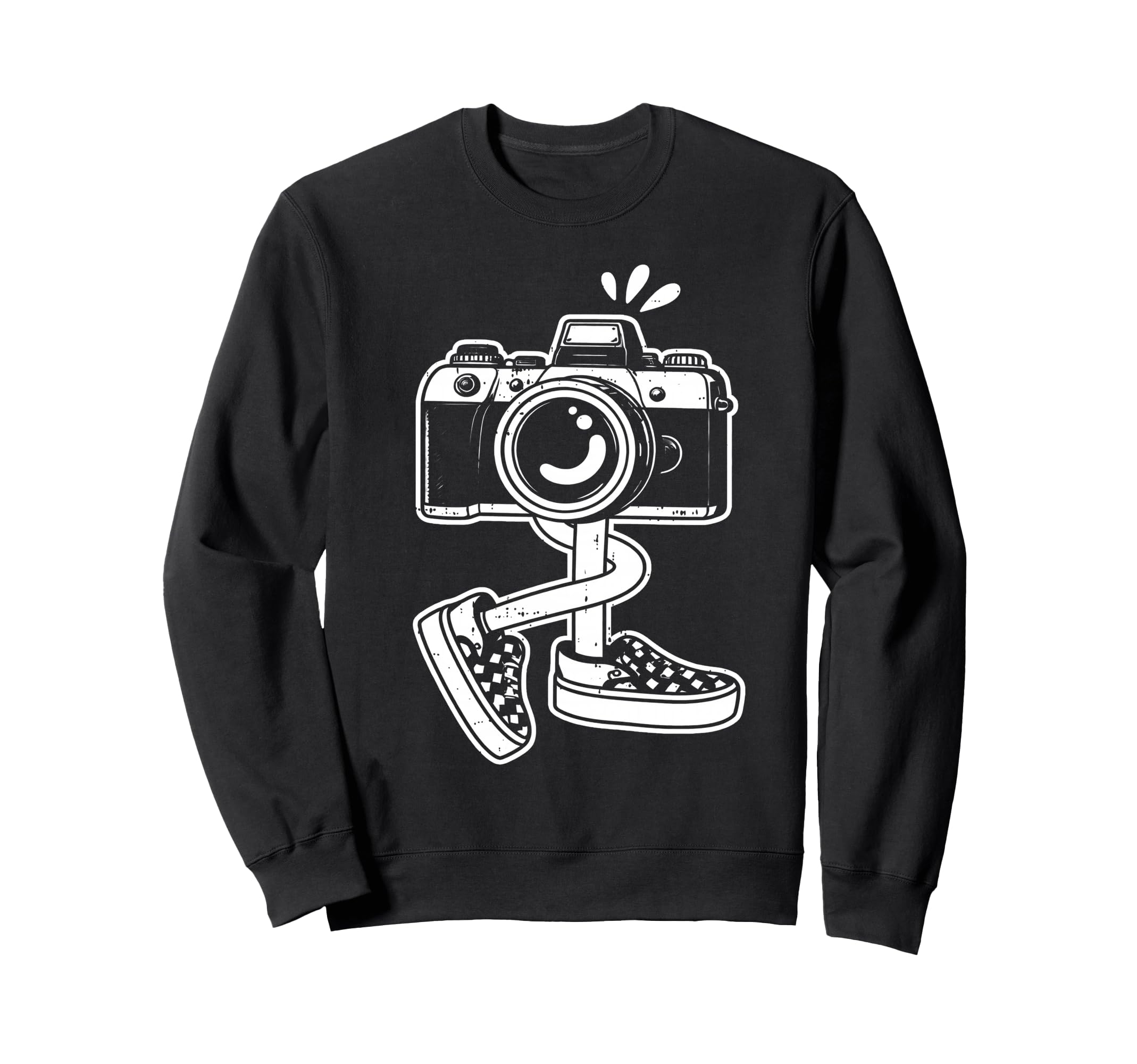 Funny Camera Costume Photographer Sweatshirt - Novelty Apparel Unisex - T-Shirt, Sweatshirt, Hoodie