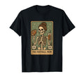 Football Mom Tarot Card Skeleton T-Shirt - Aesthetic Graphic Men Women - T-Shirt, Sweatshirt, Hoodie