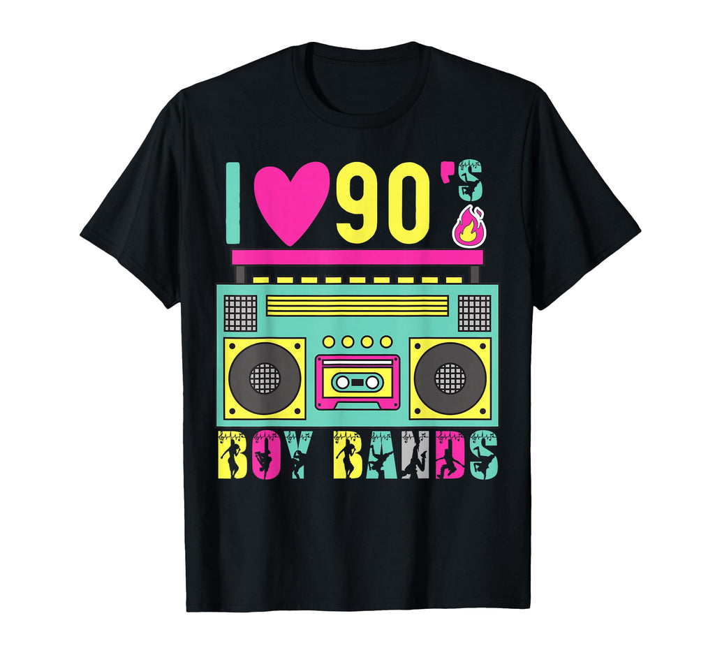 Funny 90S Theme Party Music Dance I Love T-Shirt - Trendy Graphic Unisex - T-Shirt, Sweatshirt, Hoodie