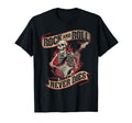 Rock And Roll Never Dies Skeleton Rock T-Shirt - Unique Graphic Men Women - T-Shirt, Sweatshirt, Hoodie