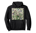 Flowers Floral Art Boho Wildflowers Hoodie - Aesthetic Graphic Men Women - T-Shirt, Sweatshirt, Hoodie