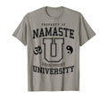 Namaste University Heavily Meditated T-Shirt - Fun Novelty Design Unisex - T-Shirt, Sweatshirt, Hoodie