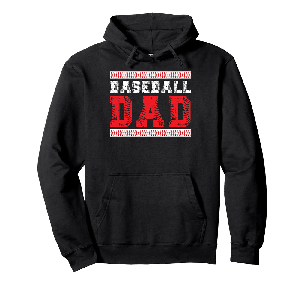 Baseball Dad Hoodie - Custom Art Print Unisex - T-Shirt, Sweatshirt, Hoodie