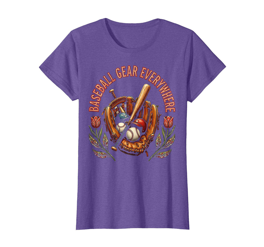 Baseball Gear Everywhere Proud T-Shirt - Streetwear Style for Adults - T-Shirt, Sweatshirt, Hoodie