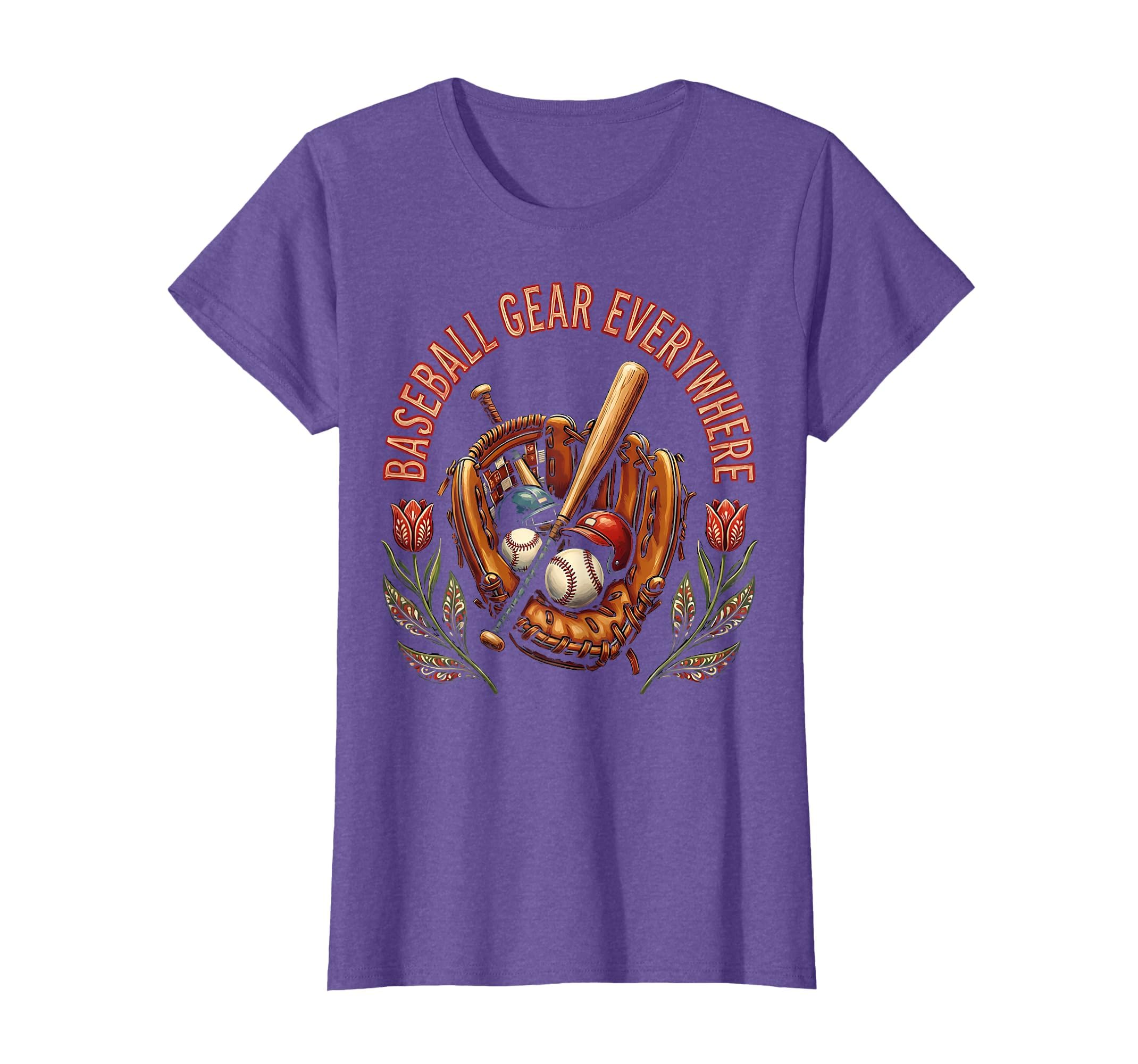 Baseball Gear Everywhere Proud T-Shirt - Streetwear Style for Adults - T-Shirt, Sweatshirt, Hoodie