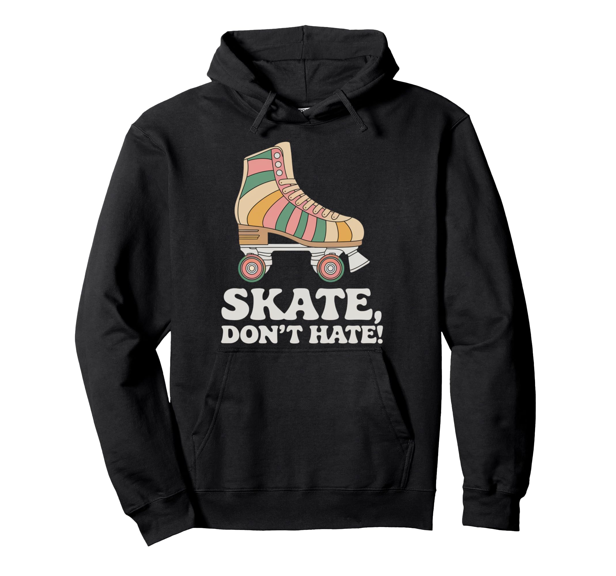Colorful Roller Skate Hoodie - Minimalist Print Unisex - T-Shirt, Sweatshirt, Hoodie