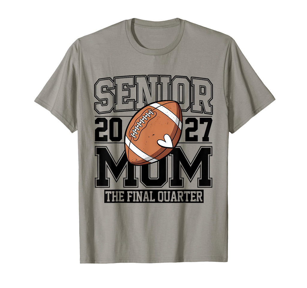 Senior Football Mom Football Mama Game Day T-Shirt - Graphic Print Unisex - T-Shirt, Sweatshirt, Hoodie