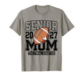 Senior Football Mom Football Mama Game Day T-Shirt - Graphic Print Unisex - T-Shirt, Sweatshirt, Hoodie