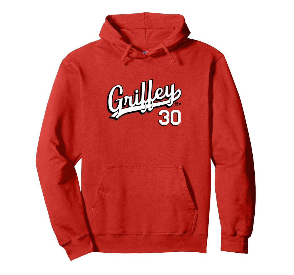 Ken Griffey Jr Cincinnati 30 Hoodie - Unique Graphic Men Women - T-Shirt, Sweatshirt, Hoodie