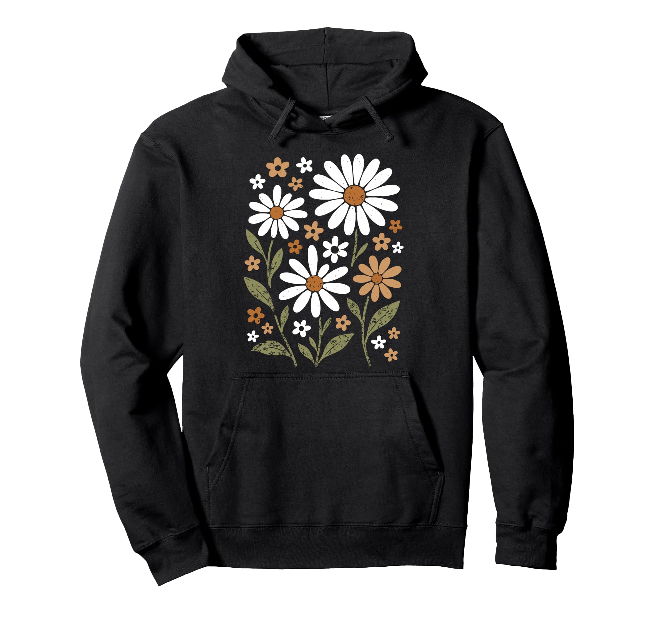 Wildflowers Flowers Pattern Summer Hoodie - Trendy Graphic Men Women - T-Shirt, Sweatshirt, Hoodie