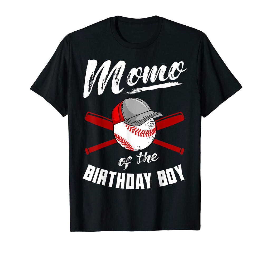 Momo Birthday Baseball Bday Party T-Shirt - Casual Everyday Wear Unisex - T-Shirt, Sweatshirt, Hoodie
