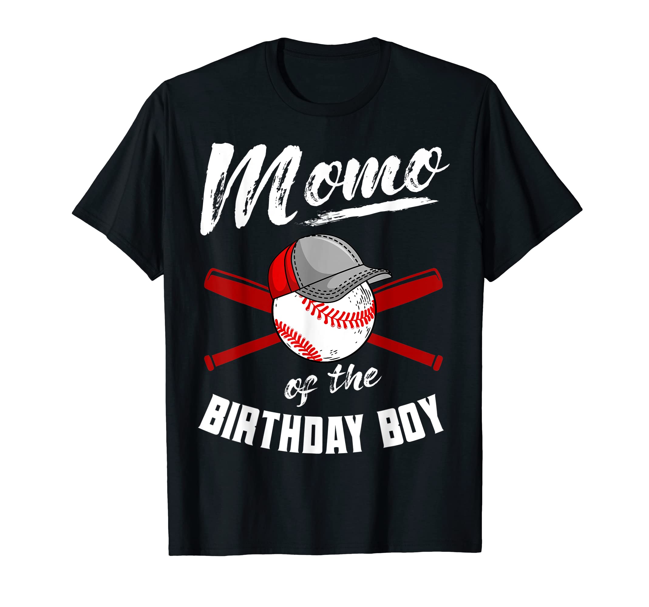Momo Birthday Baseball Bday Party T-Shirt - Casual Everyday Wear Unisex - T-Shirt, Sweatshirt, Hoodie