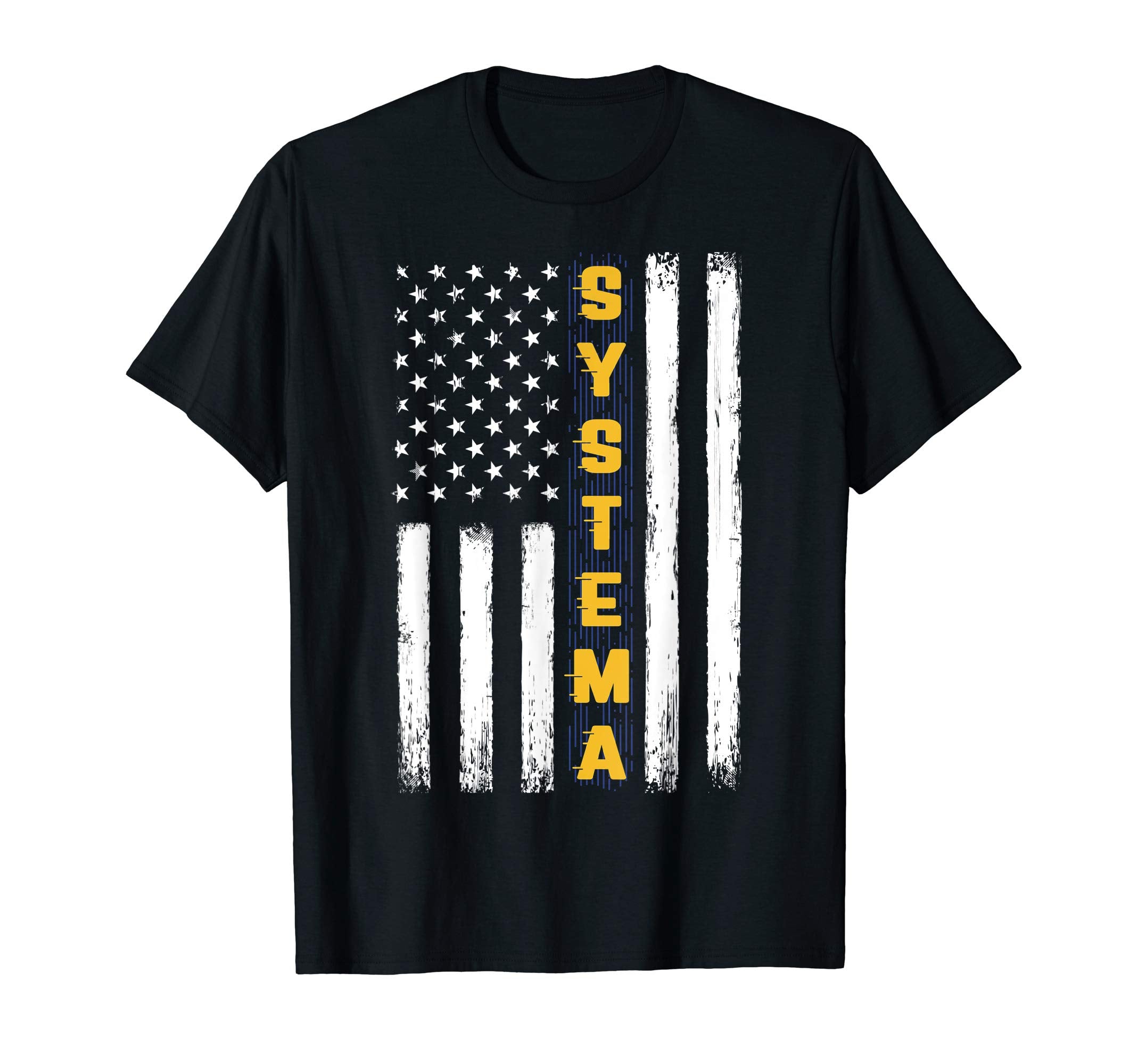 Systema Usa American Flag Gift Martial T-Shirt - Aesthetic Graphic Unisex - T-Shirt, Sweatshirt, Hoodie