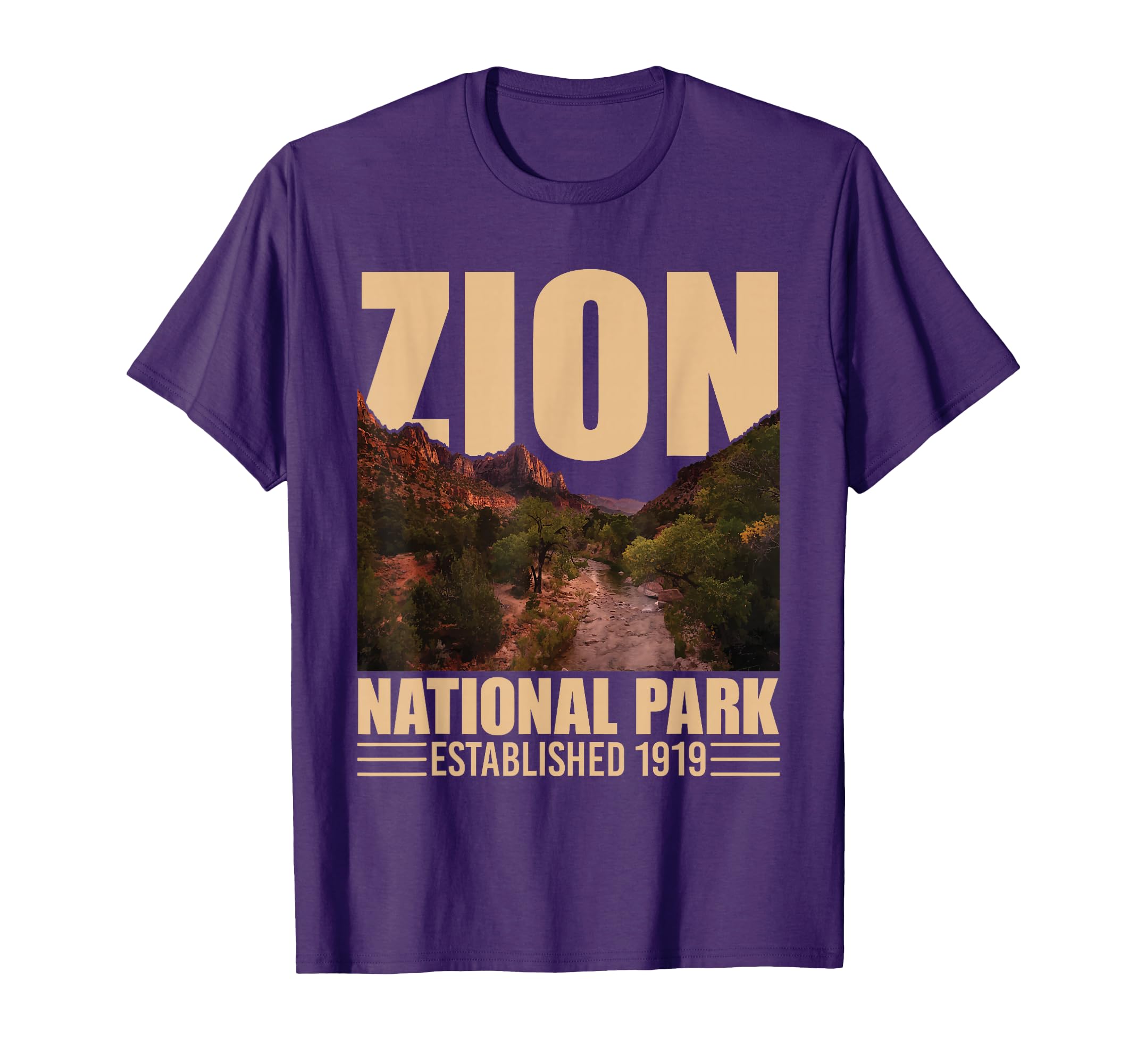 Zion National Park Hiking Camping T-Shirt - Streetwear Style for Adults - T-Shirt, Sweatshirt, Hoodie