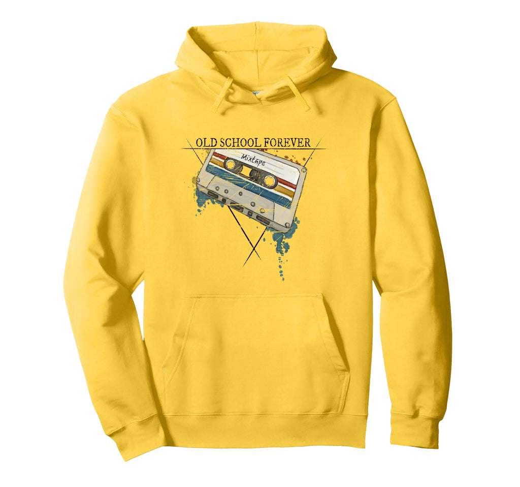 Old School Forever 90S Cassette Hoodie - Streetwear Style for Adults - T-Shirt, Sweatshirt, Hoodie