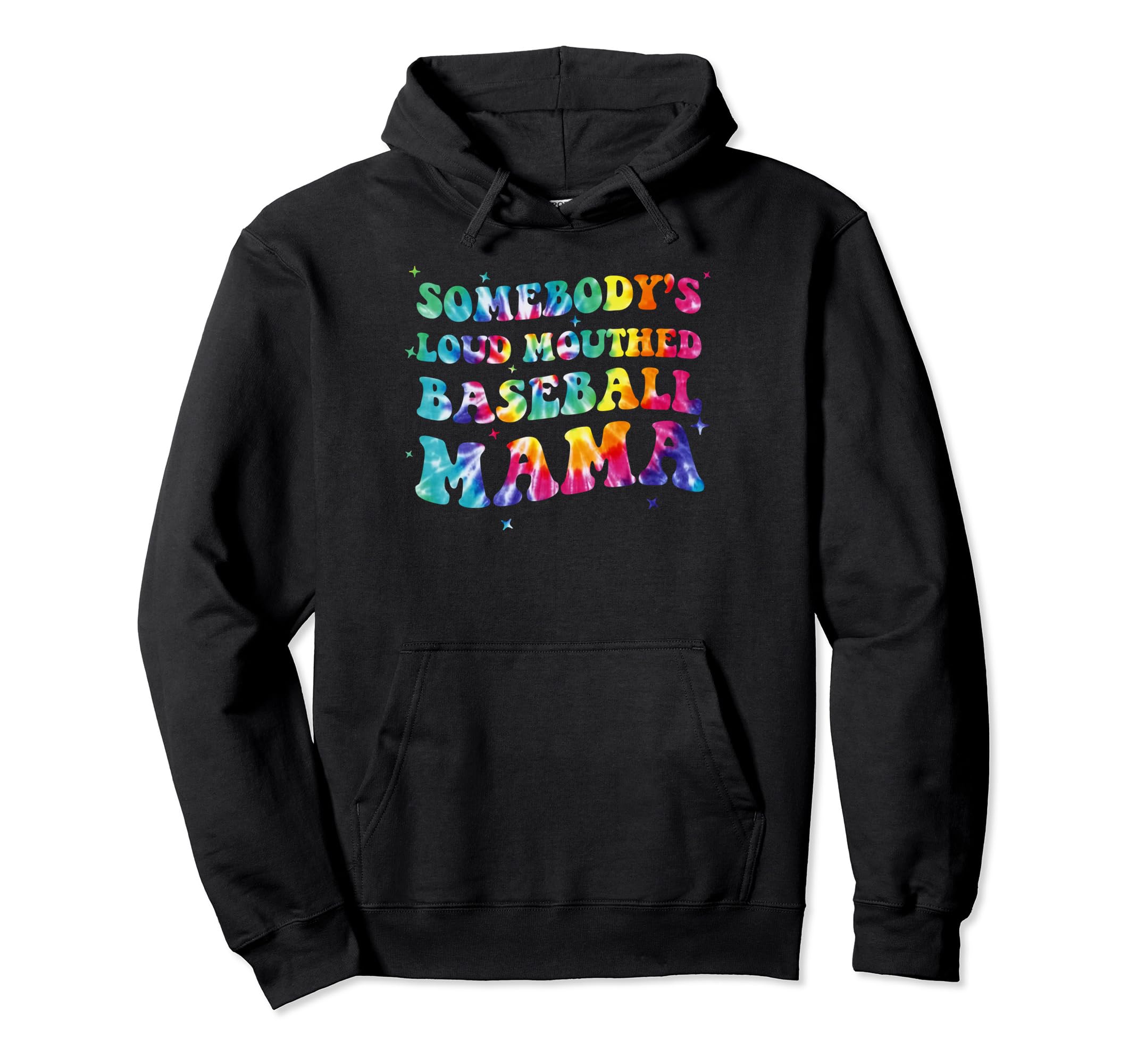 Somebodys Loud Mouthed Baseball Hoodie - Fun Novelty Design for Adults - T-Shirt, Sweatshirt, Hoodie