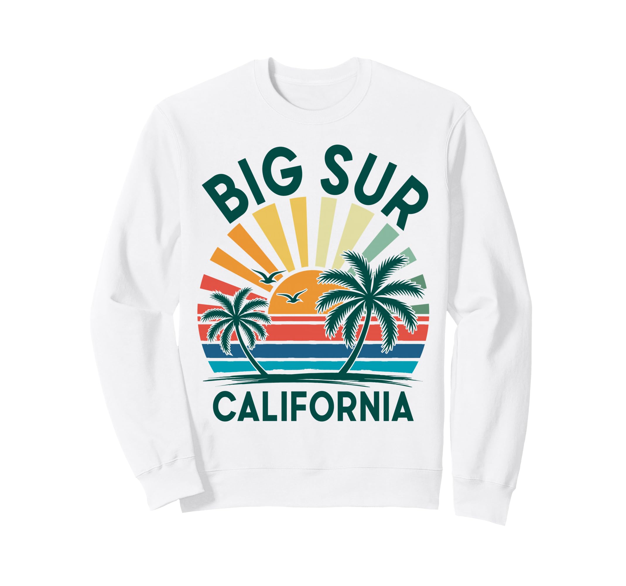 Big Sur Beach California Vacation Sweatshirt - Novelty Apparel Unisex - T-Shirt, Sweatshirt, Hoodie