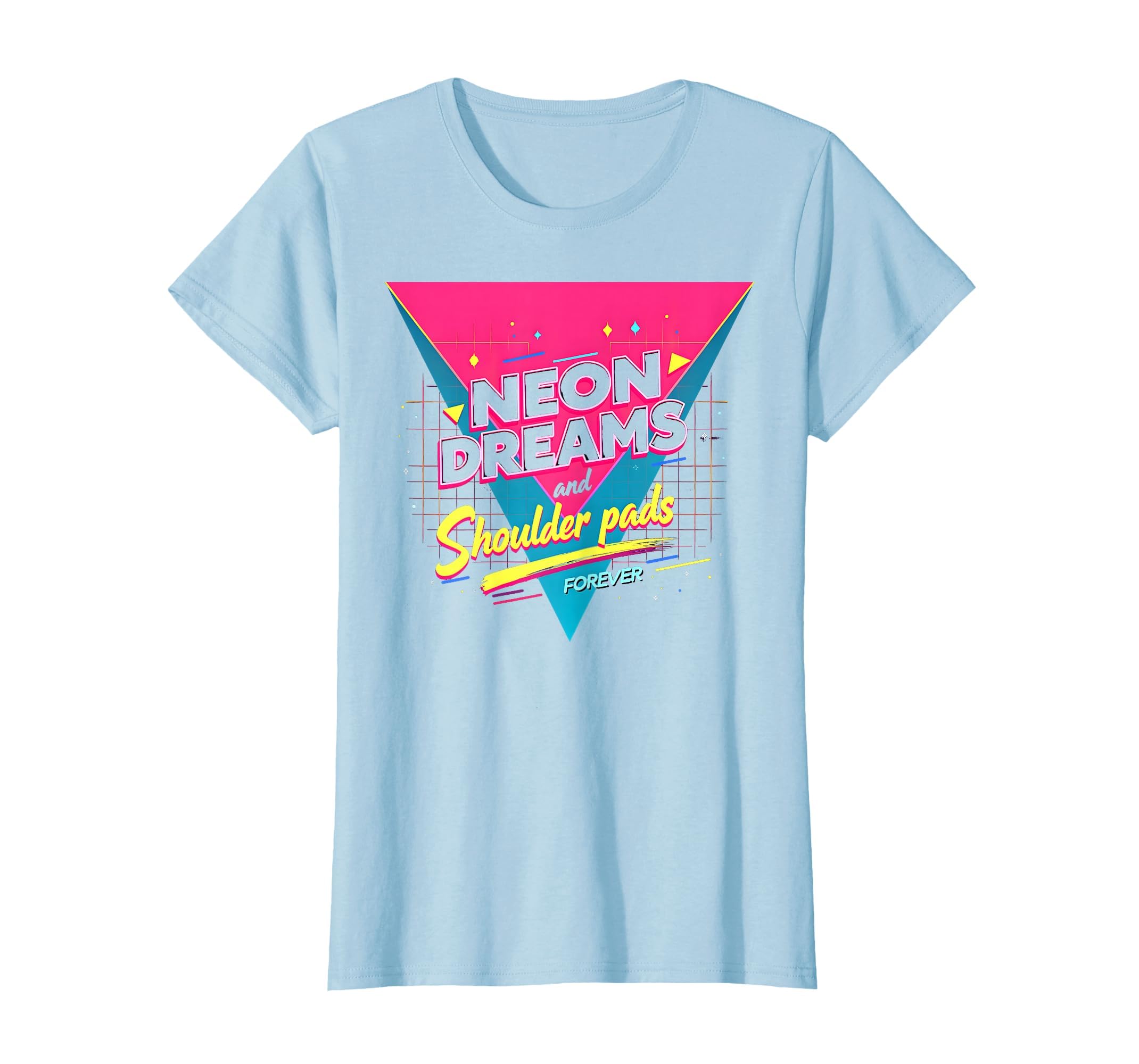 I Love 80S Neon Dreams Forever Nostalgia T-Shirt - Graphic Print Men Women - T-Shirt, Sweatshirt, Hoodie