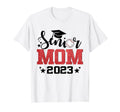 Proud Senior Mom Class 2023 Baseball T-Shirt - Custom Art Print Men Women - T-Shirt, Sweatshirt, Hoodie