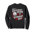 Just Volleyball Mom Volleyball Sweatshirt - Aesthetic Graphic Men Women - T-Shirt, Sweatshirt, Hoodie