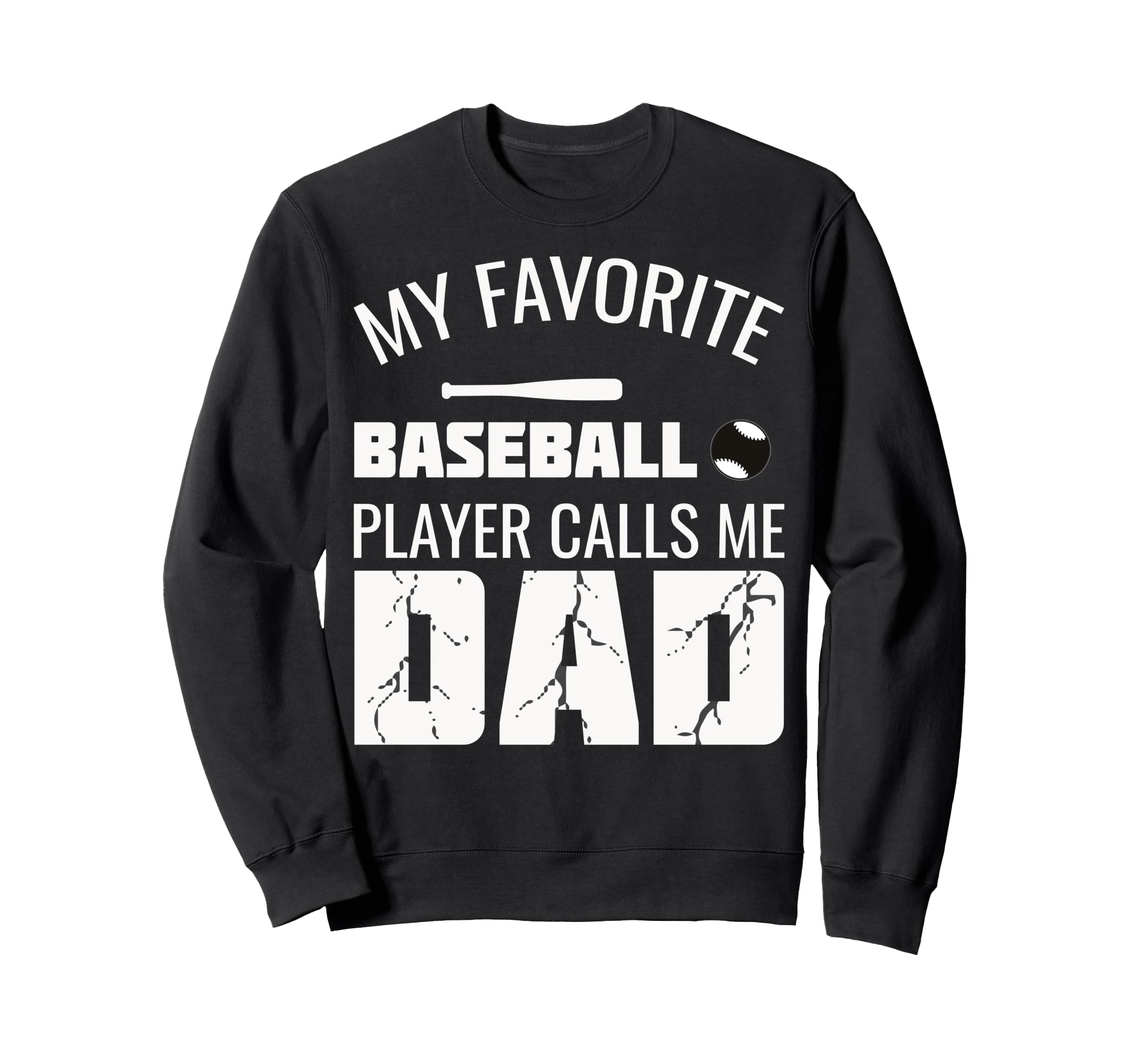 My Favorite Baseball Player Calls Sweatshirt - Minimalist Print Men Women - T-Shirt, Sweatshirt, Hoodie
