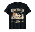 Rocky Mountain National Park Colorado Usa T-Shirt - Graphic Print Unisex - T-Shirt, Sweatshirt, Hoodie