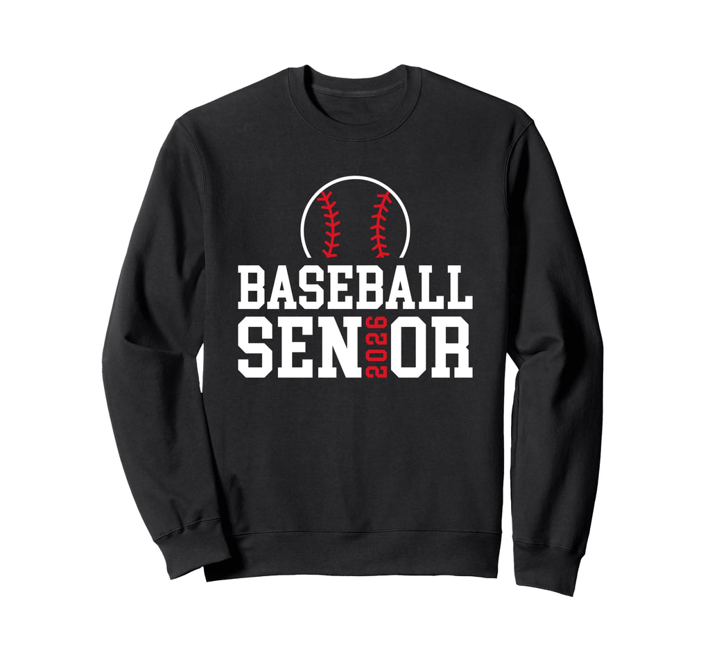 Class 2026 Senior Baseball Night Sweatshirt - Novelty Apparel for Adults - T-Shirt, Sweatshirt, Hoodie