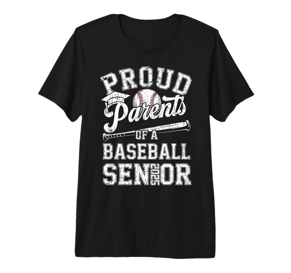 Proud Parents 2025 Senior Baseball T-Shirt - Custom Art Print Unisex - T-Shirt, Sweatshirt, Hoodie