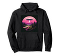 Alien Abduction Alien Vaporwave Ufo Hoodie - Minimalist Print for Adults - T-Shirt, Sweatshirt, Hoodie