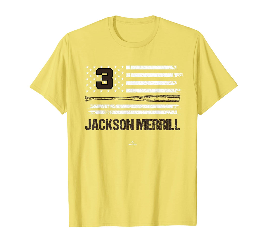 Usa Flag Bat Jackson Merrill San T-Shirt - Aesthetic Graphic Men Women - T-Shirt, Sweatshirt, Hoodie