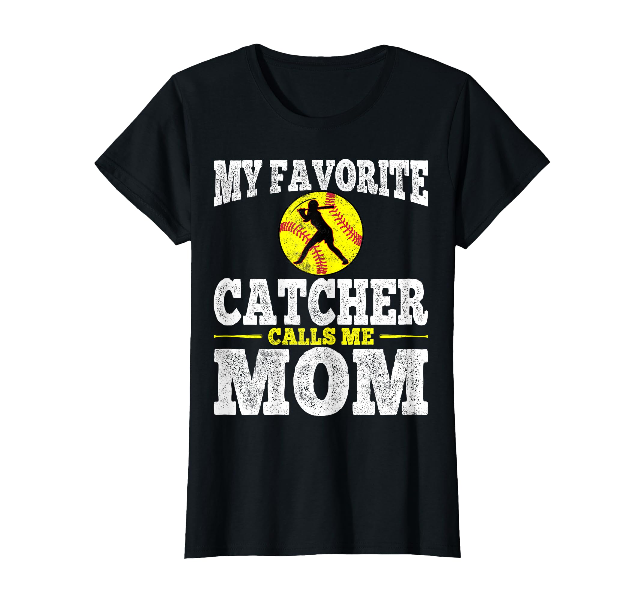My Favorite Catcher Calls Me Mom T-Shirt - Graphic Print Men Women - T-Shirt, Sweatshirt, Hoodie