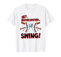 Brother Baseball Player Sister Hay T-Shirt - Fun Novelty Design for Adults - T-Shirt, Sweatshirt, Hoodie
