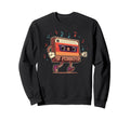 Whimsical Dancing Cassette Tape Music Sweatshirt - Trendy Graphic Men Women - T-Shirt, Sweatshirt, Hoodie