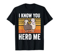 I Know You Herd Me Funny Sheep Sunset T-Shirt - Trendy Graphic for Adults - T-Shirt, Sweatshirt, Hoodie