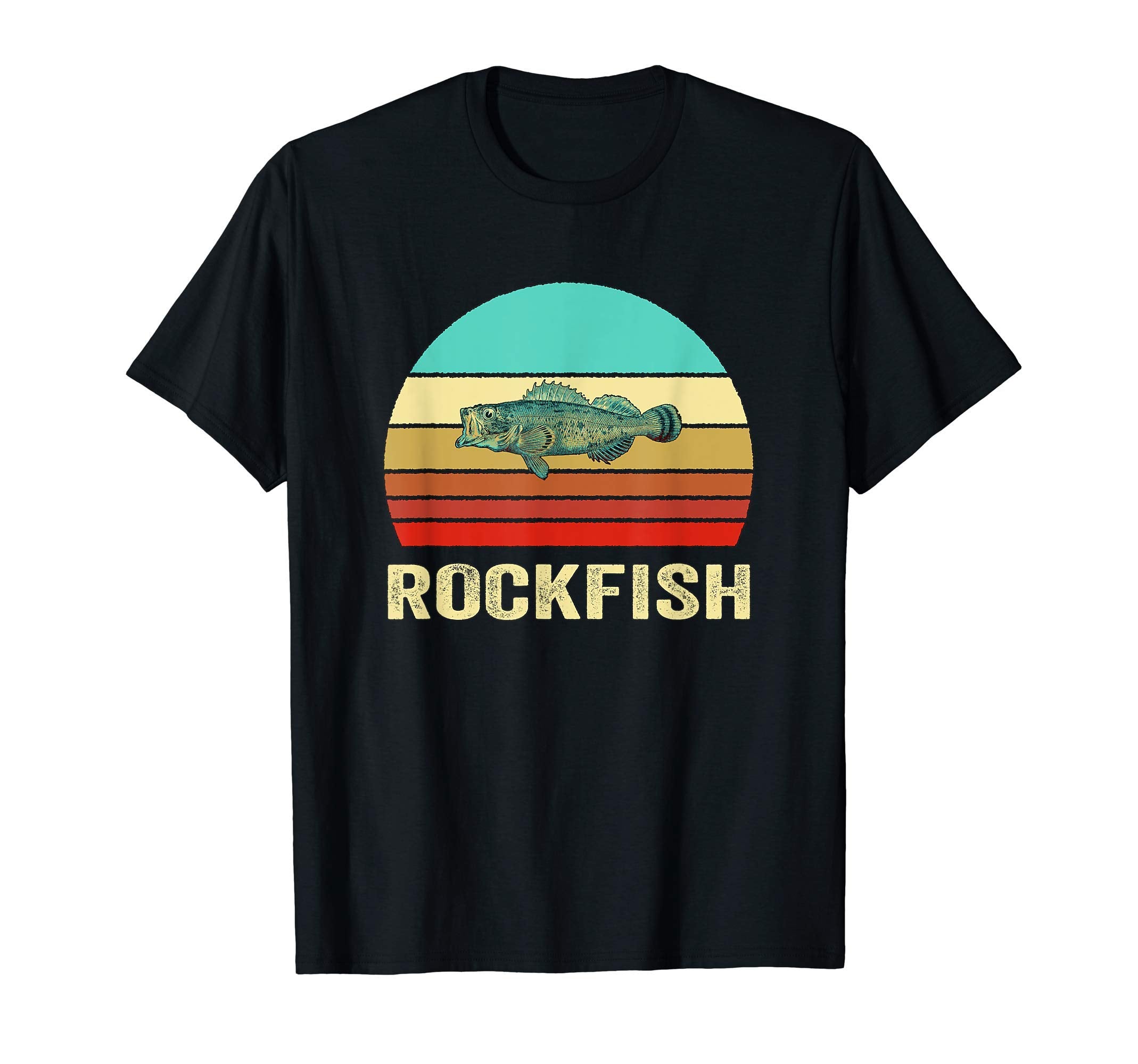 Sunset Rockfish T-Shirt - Aesthetic Graphic for Adults - T-Shirt, Sweatshirt, Hoodie