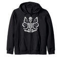 Halloween Skeleton Fairy Vaporwave Hoodie - Trendy Graphic Men Women - T-Shirt, Sweatshirt, Hoodie