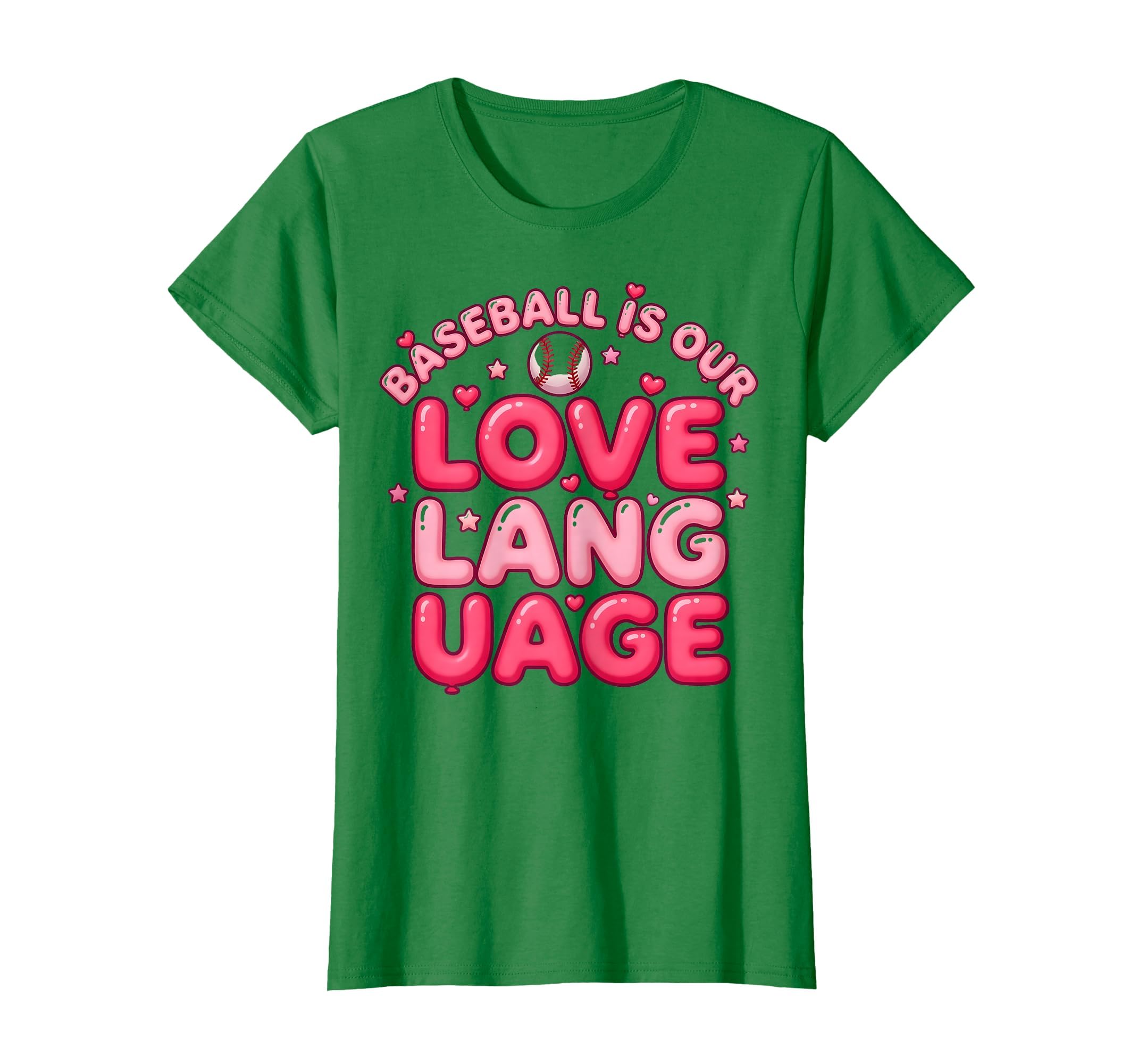 Baseball Is Our Love Language T-Shirt - Streetwear Style for Adults - T-Shirt, Sweatshirt, Hoodie