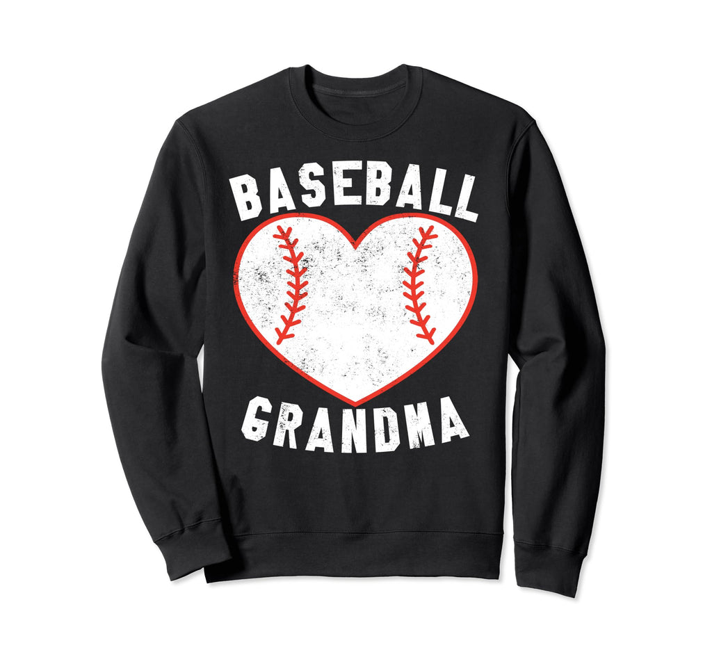 Grandma Baseball Ball Grandma Sweatshirt - Casual Everyday Wear for Adults - T-Shirt, Sweatshirt, Hoodie